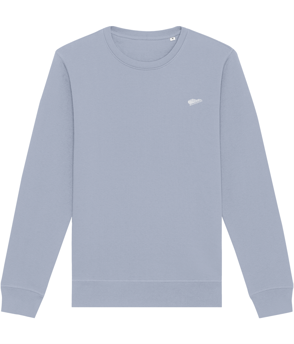 Revolution: Eco Roller Adult Unisex Sweatshirt SX137 S-White Logo: (Other Colour-Variants available)