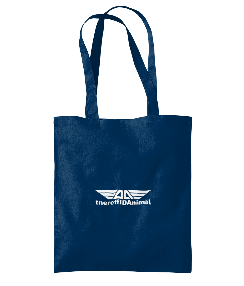 Different Animal: Eco Organic Premium Cotton Tote Bag WM261 S-White Logo1: (Other Colour-Variants available)