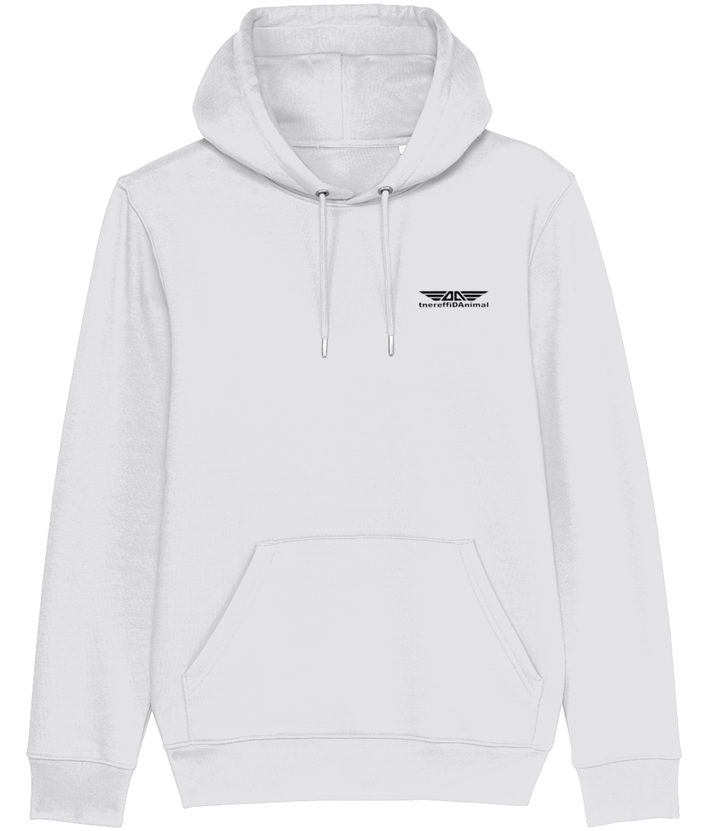 Different Animal: Eco Cruiser Adult Unisex Hoodie SX005 S-Black Logo1: (Other Colour-Variants available)