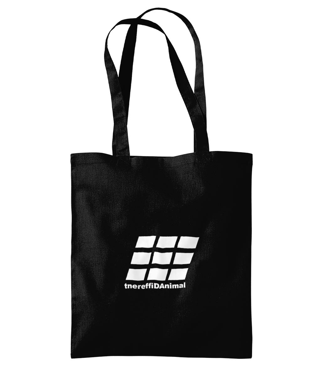 Different Animal: Eco Organic Premium Cotton Tote Bag WM261 S-White Logo2: (Other Colour-Variants available)