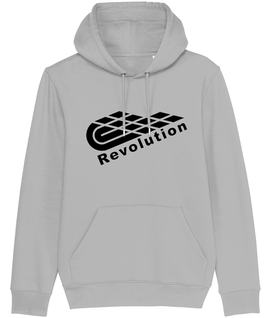 Revolution: Eco Cruiser Adult Unisex Hoodie SX005 L-Black Logo: (Other Colour-Variants available)