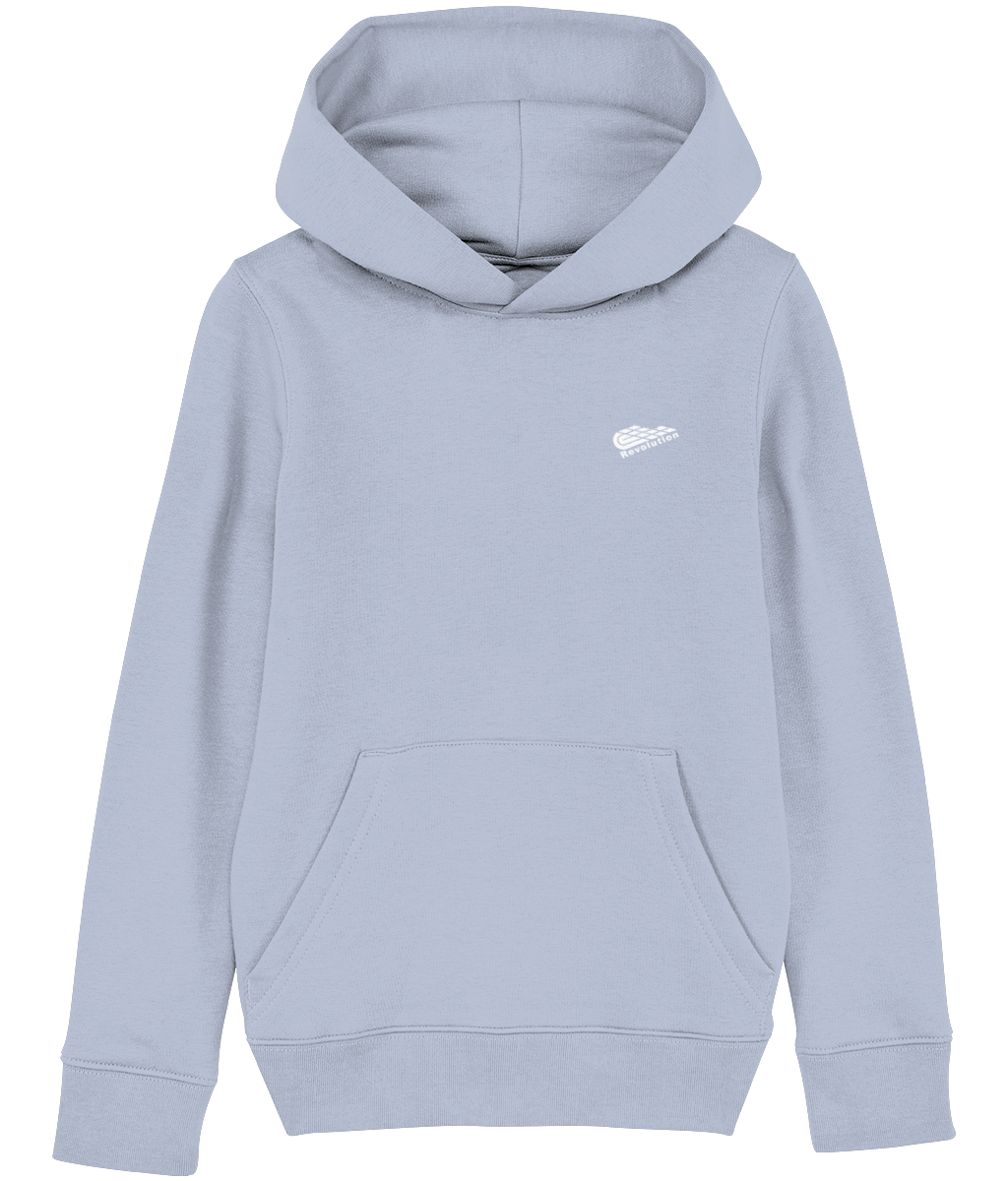 Revolution: Eco Kids Unisex Hoodie SX006 S-White Logo: (Other Colour-Variants available)