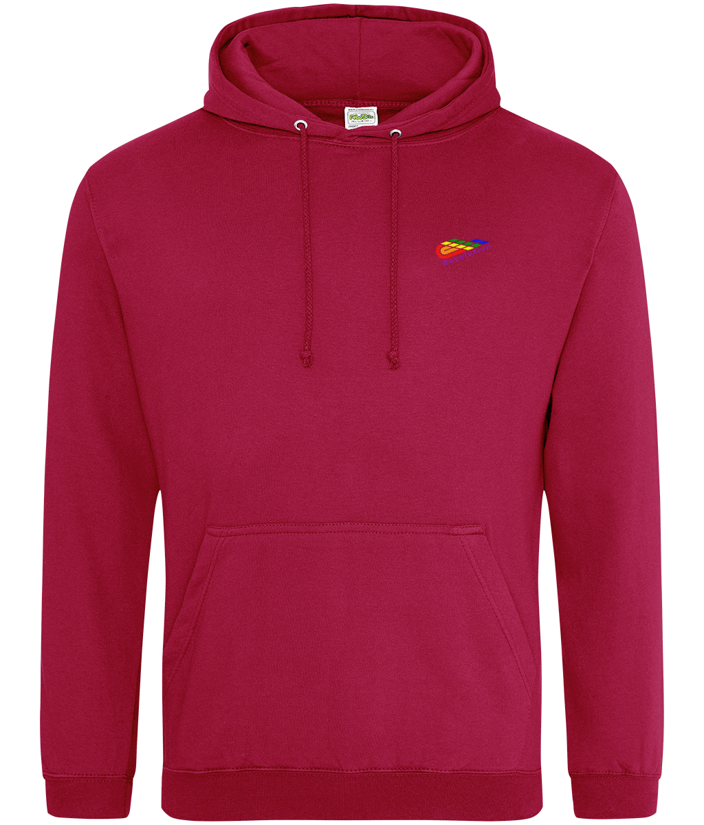 Revolution: College Adult Unisex Hoodie JH001 S-Rainbow Logo: (Other Colour-Variants available)