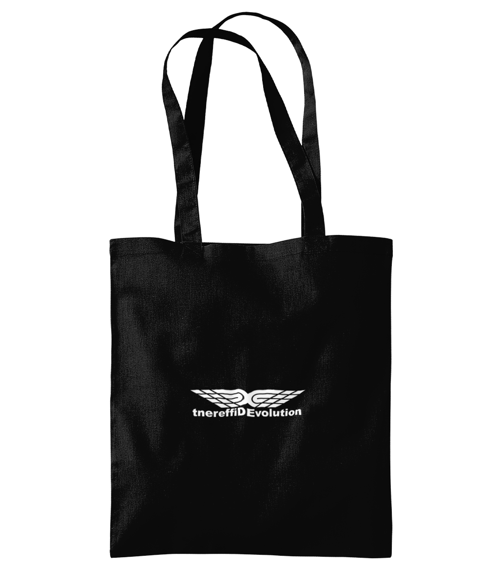 Different Evolution: Eco Organic Premium Cotton Tote Bag WM261 S-White Logo1: (Other Colour-Variants available)